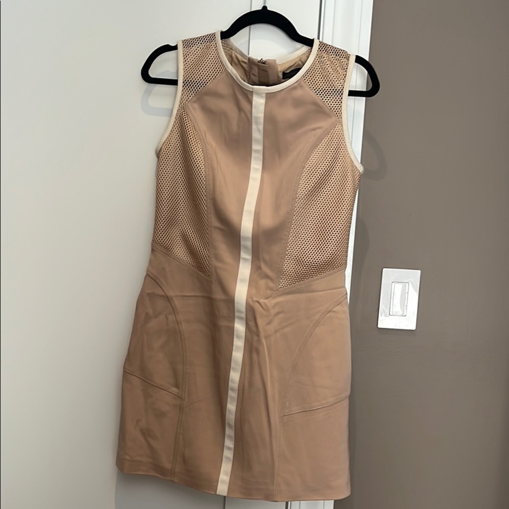Belstaff Tan Sleeveless Dress